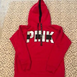Pink brand hoodie
